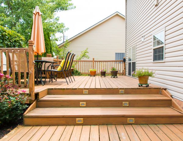 Wooden Patio Installation in Cedar Park